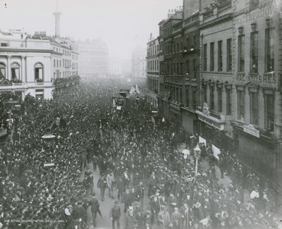 Luftaufnahme der Reformdemonstration von English Photographer